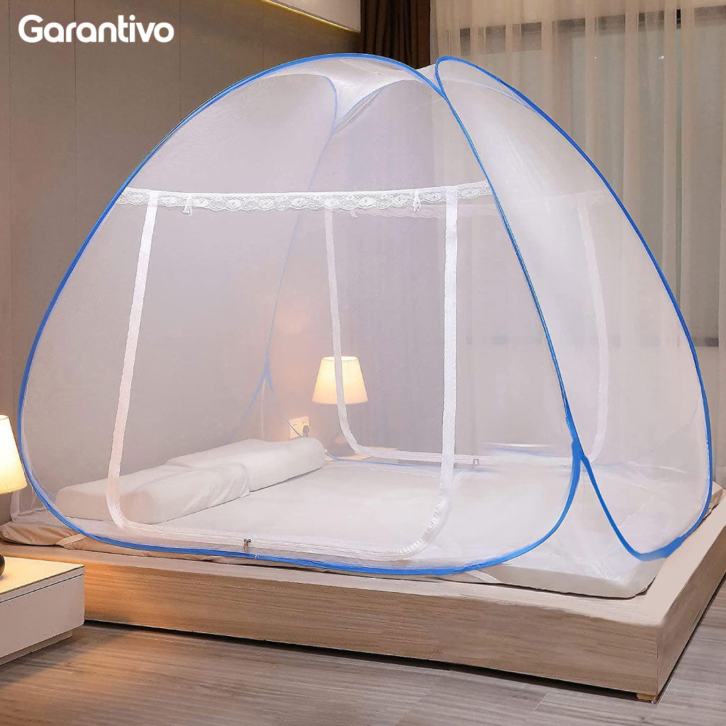 Mosquitera plegable portátil para cama con protección completa