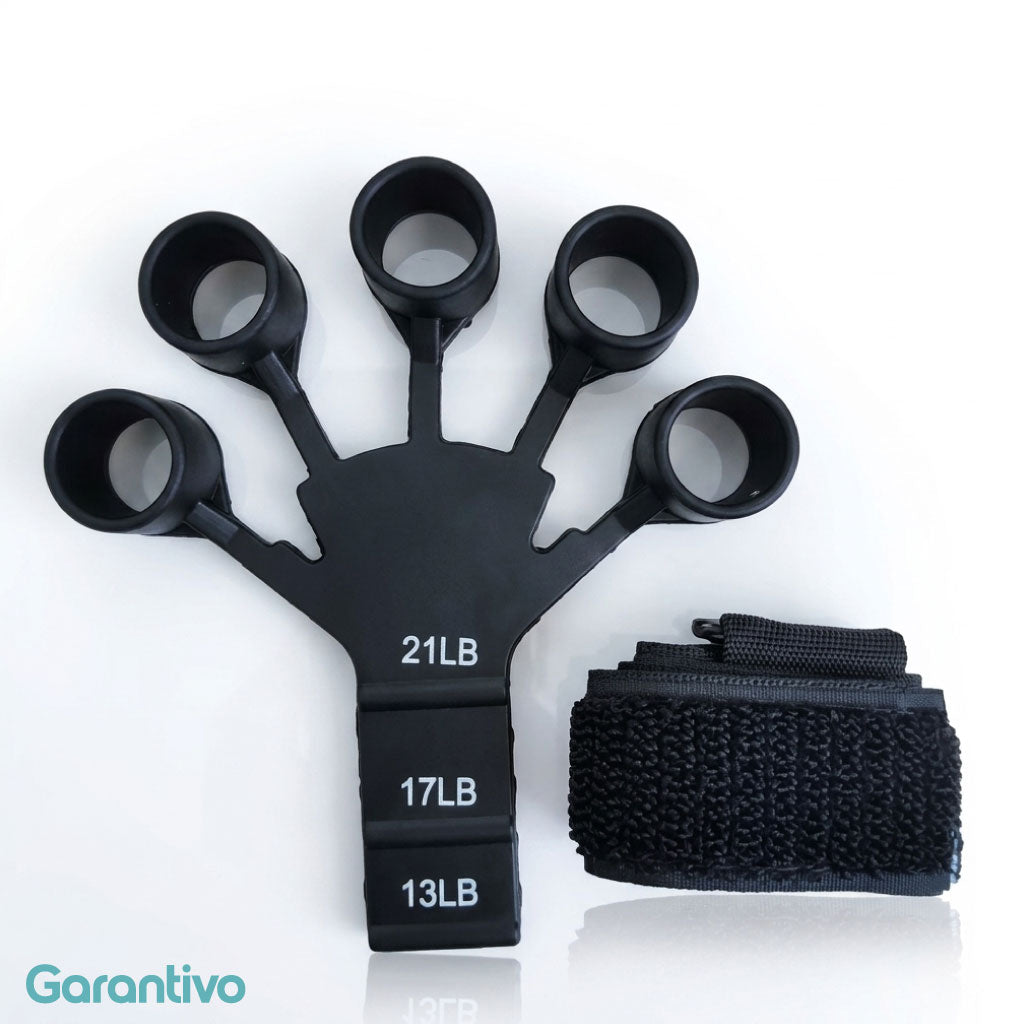 Fortalecedor de agarre de silicona ajustable para entrenamiento de manos