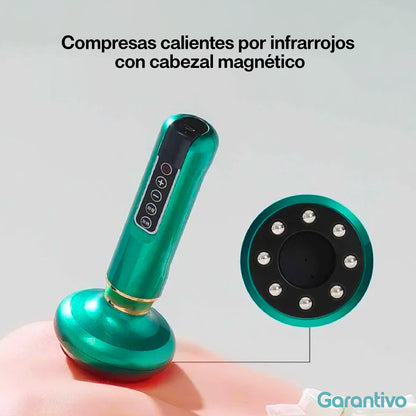 Masajeador eléctrico corporal con efecto calor y masaje profundo
