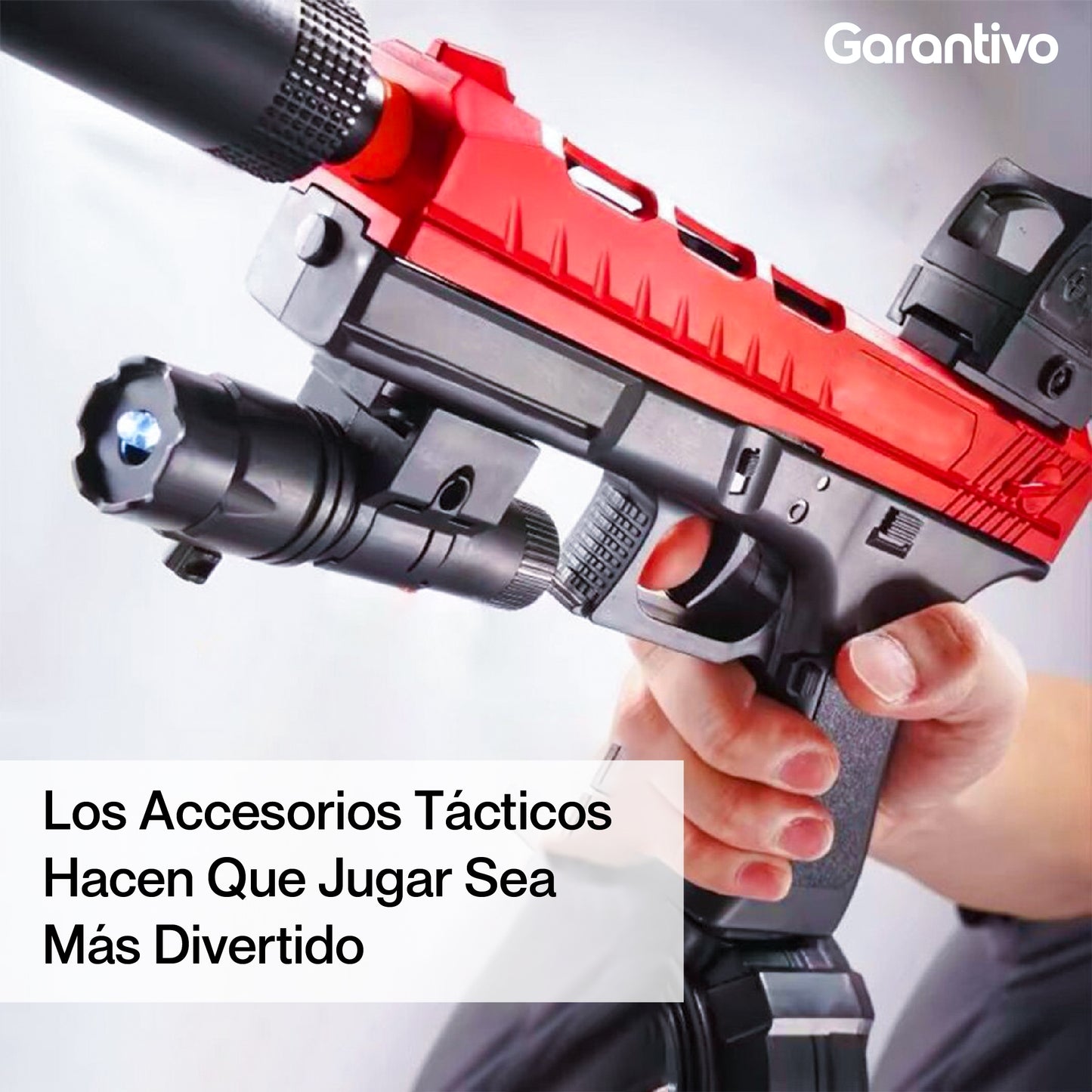 Pistola eléctrica de bolas de gel para juegos al aire libre