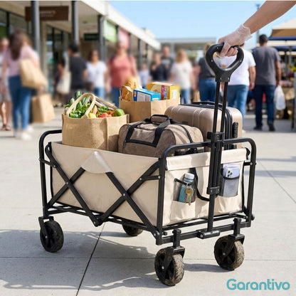Carrito Multifuncional Plegable y Resistente