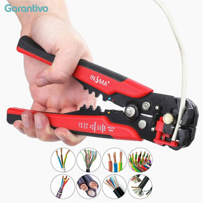 Pelacables automático multifuncional con función de corte y prensado