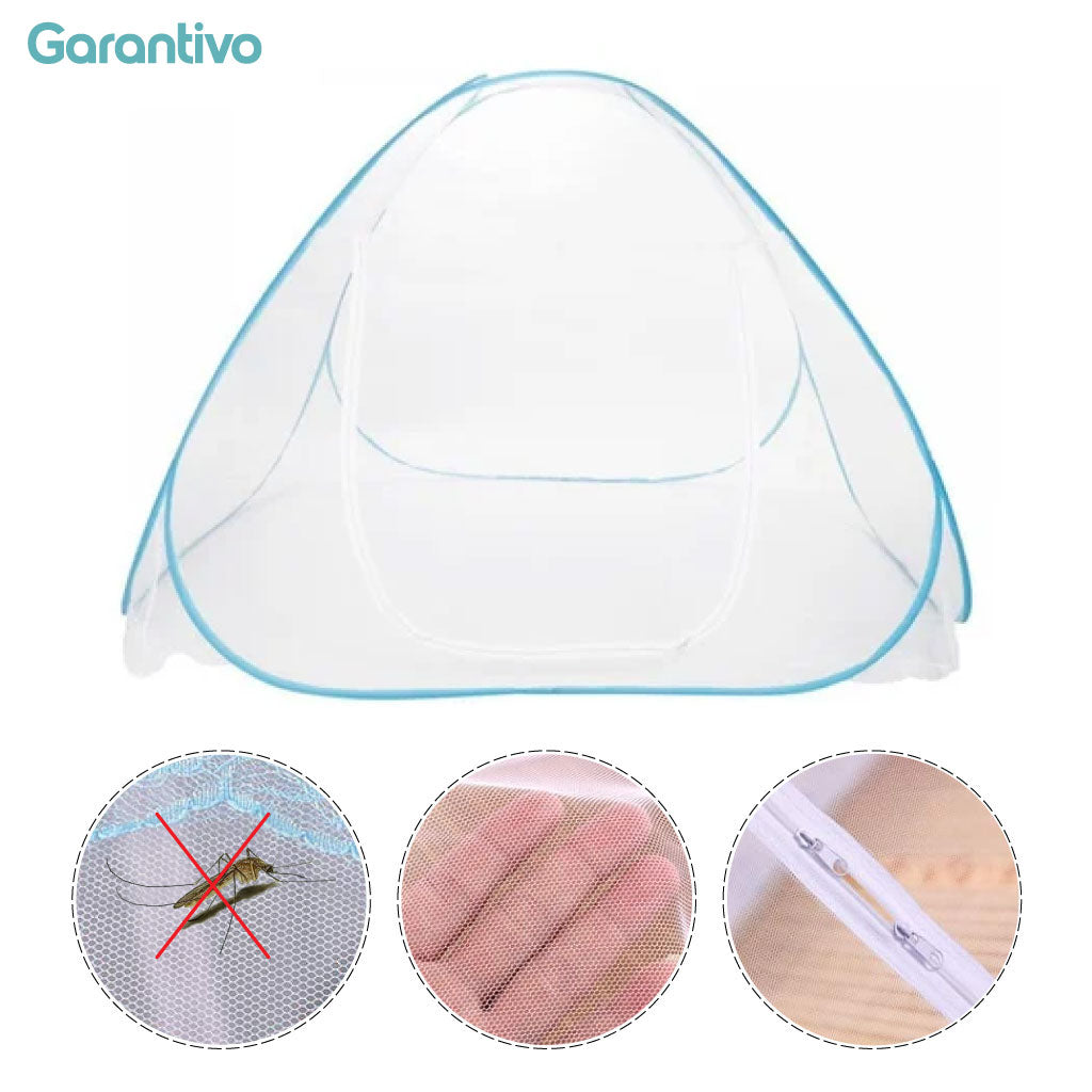Mosquitera plegable portátil para cama con protección completa