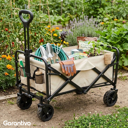 Carrito Multifuncional Plegable y Resistente