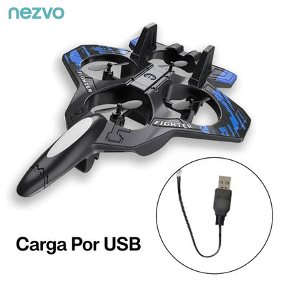 Juguete volador teledirigido con control remoto