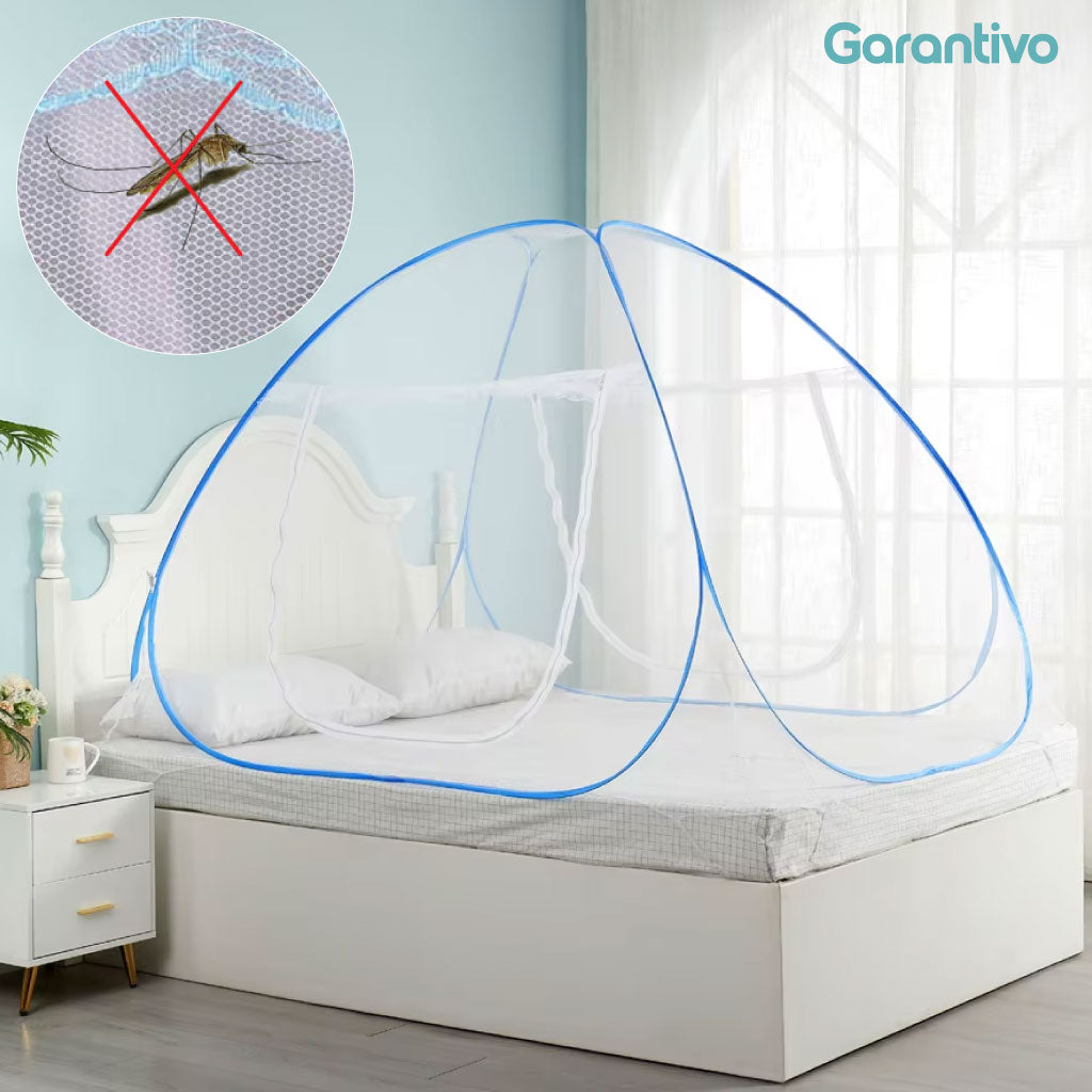 Mosquitera plegable portátil para cama con protección completa