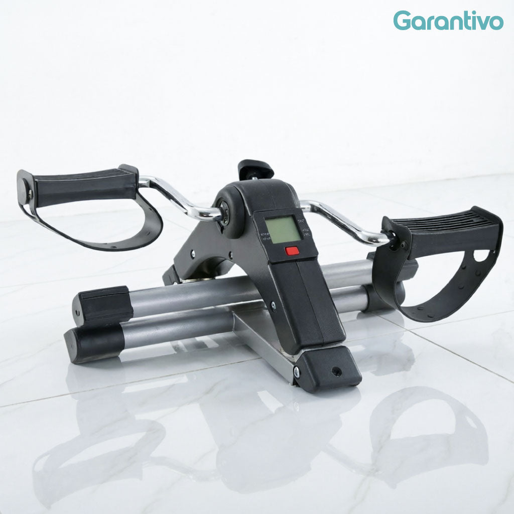 Mini Bicicleta de Ejercicio de Pedal con Resistencia Ajustable y Pantalla Digital