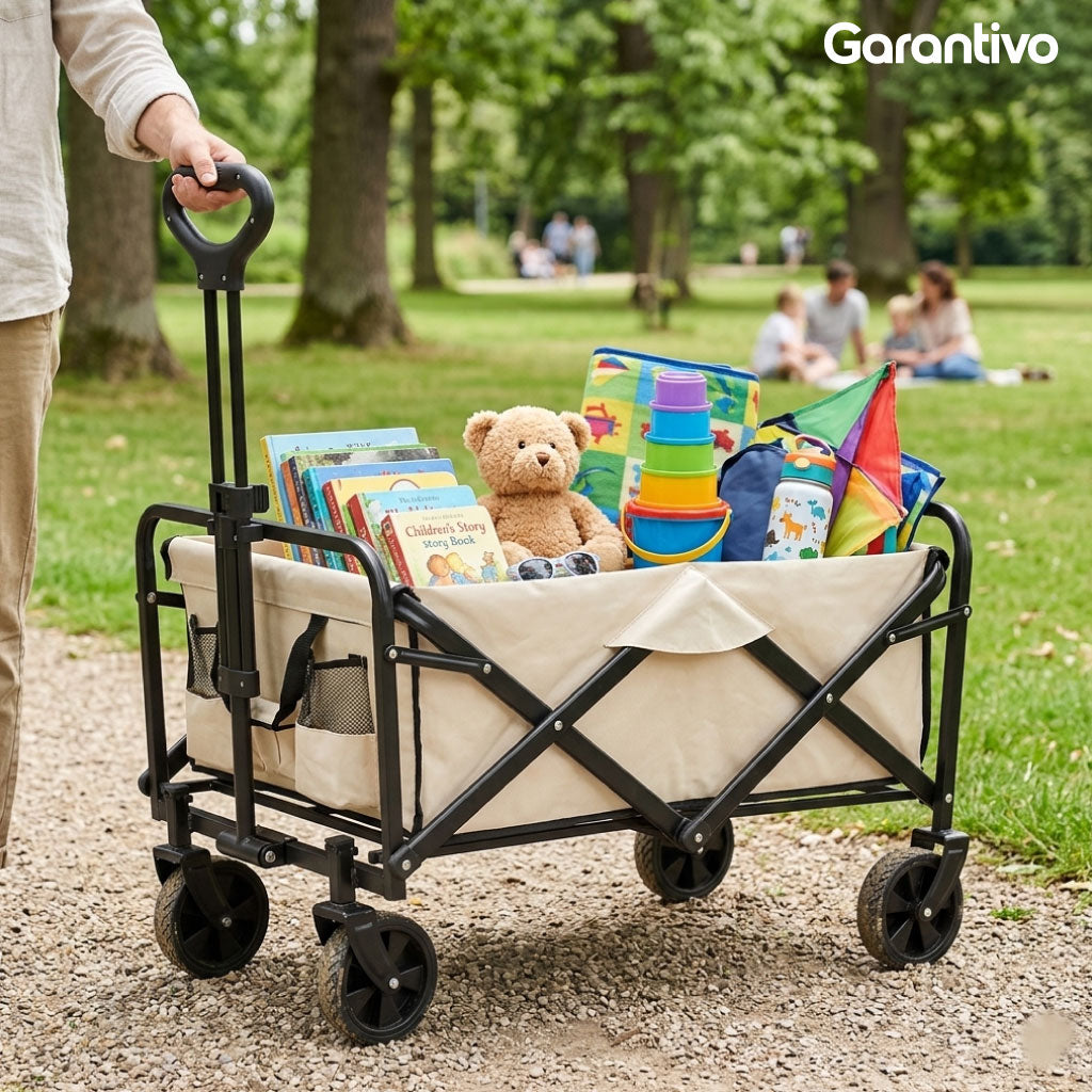 Carrito Multifuncional Plegable y Resistente