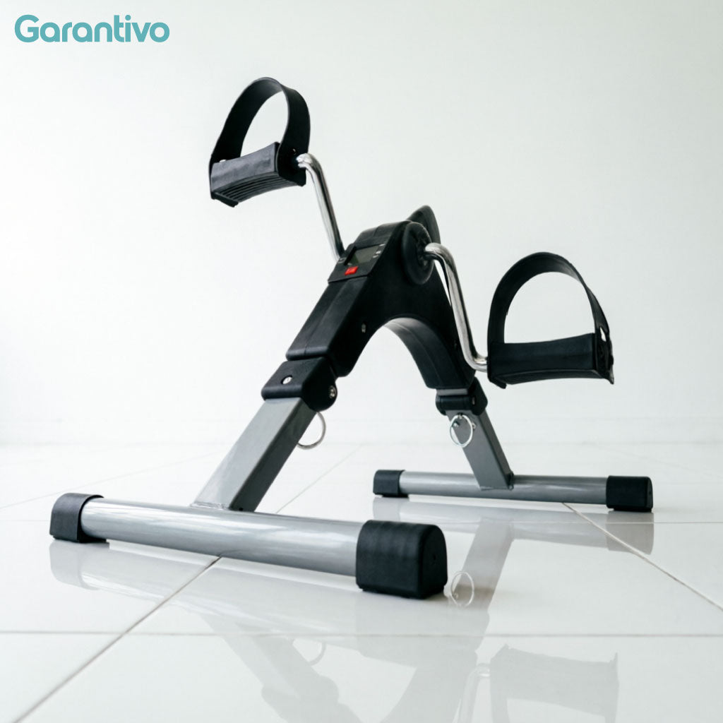 Mini Bicicleta de Ejercicio de Pedal con Resistencia Ajustable y Pantalla Digital