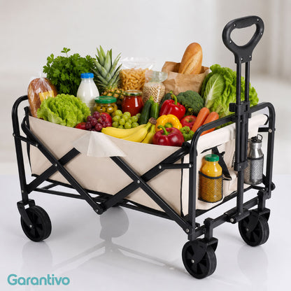 Carrito Multifuncional Plegable y Resistente