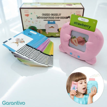 Lector De Tarjetas Educativo De Audio Para Niños Para Mejorar El Lenguaje Y La Memoria