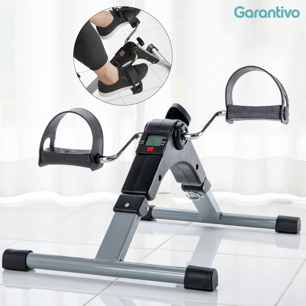 Mini Bicicleta de Ejercicio de Pedal con Resistencia Ajustable y Pantalla Digital