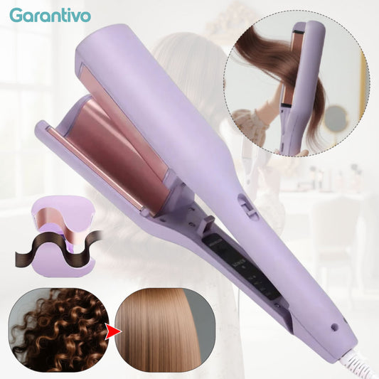 Ondulador profesional para cabello con efecto ondas perfectas