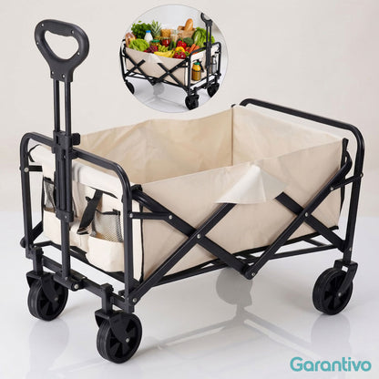 Carrito Multifuncional Plegable y Resistente