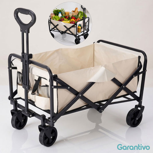 Carrito Multifuncional Plegable y Resistente