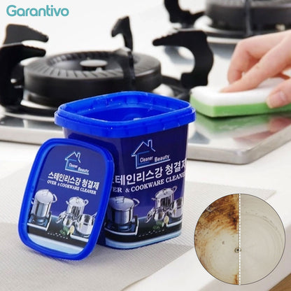 Pasta Limpiadora Multiusos Para Eliminar La Grasa Incrustada Y Manchas Difíciles