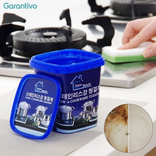 Pasta Limpiadora Multiusos Para Eliminar La Grasa Incrustada Y Manchas Difíciles