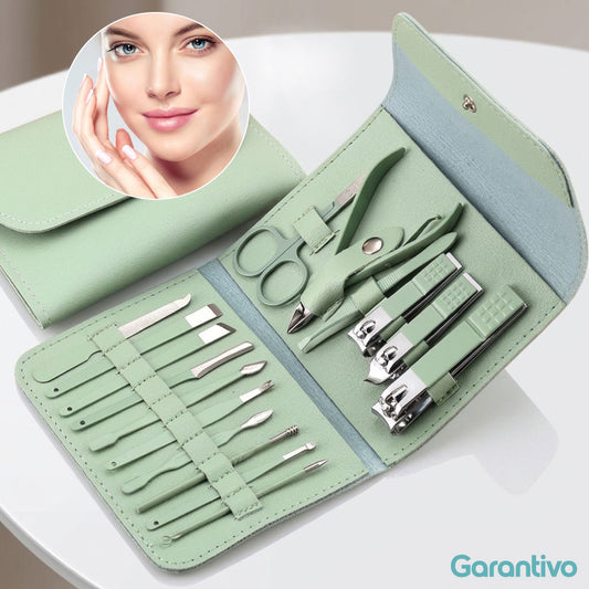 Kit profesional de manicura y pedicura para cuidado completo