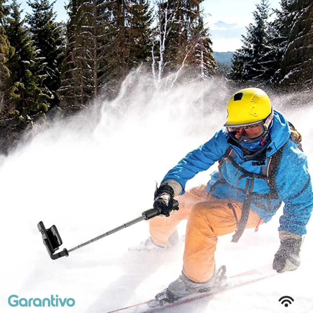 Palo selfie con trípode y control remoto inalámbrico