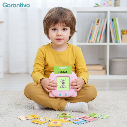 Lector De Tarjetas Educativo De Audio Para Niños Para Mejorar El Lenguaje Y La Memoria