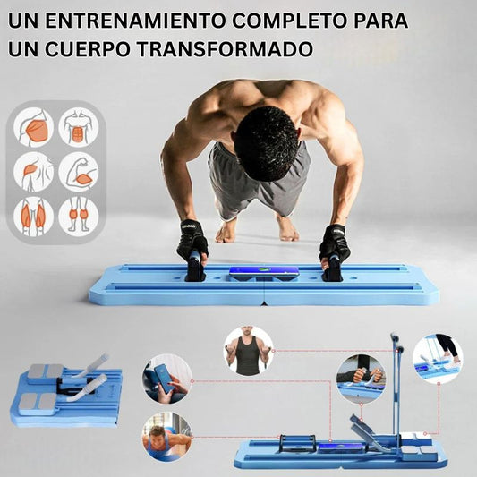 Tabla De Ejercicios Abdominales Multifuncional - Pilates Y Gimnasio En Casa Para UN Entrenamiento Completo