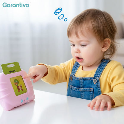 Lector De Tarjetas Educativo De Audio Para Niños Para Mejorar El Lenguaje Y La Memoria