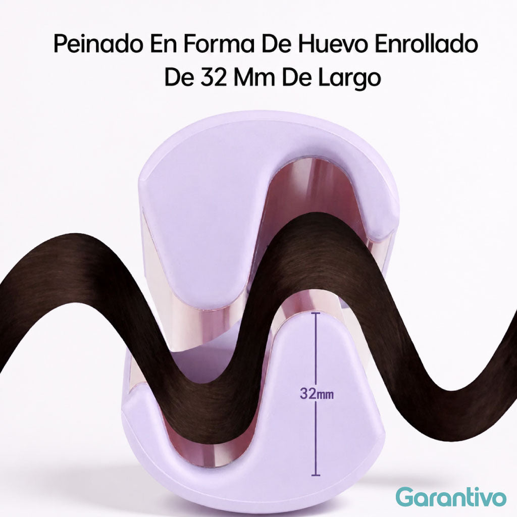 Ondulador profesional para cabello con efecto ondas perfectas
