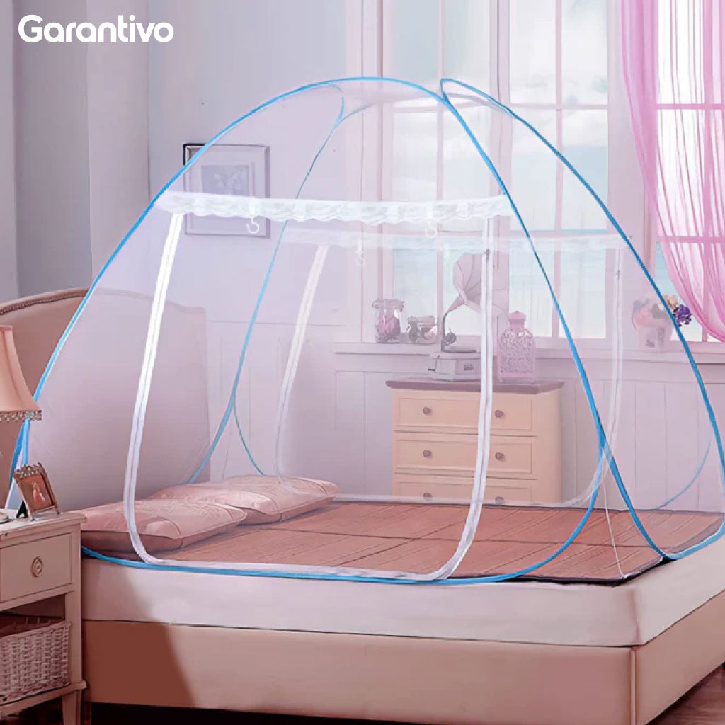 Mosquitera plegable portátil para cama con protección completa