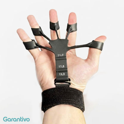Fortalecedor de agarre de silicona ajustable para entrenamiento de manos