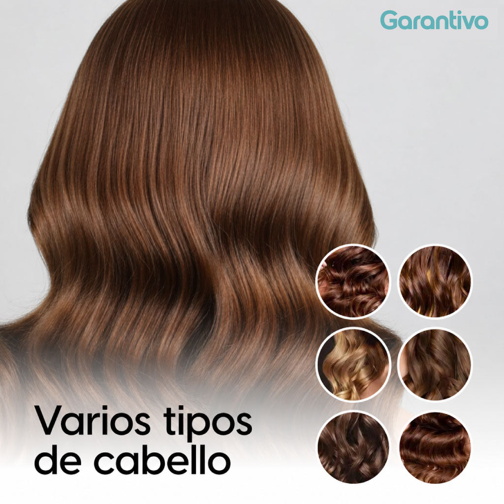 Ondulador profesional para cabello con efecto ondas perfectas