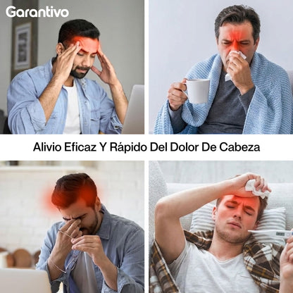 Gorro Anti Migraña para Aliviar el Dolor de Cabeza y Reducir el Estrés Rápidamente