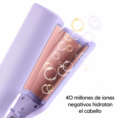 Ondulador profesional para cabello con efecto ondas perfectas