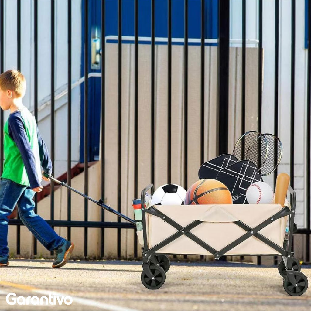 Carrito Multifuncional Plegable y Resistente