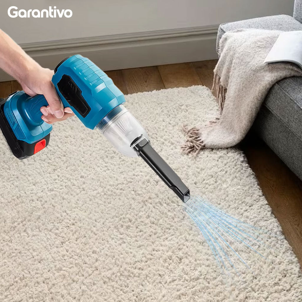 Aspiradora portátil inalámbrica recargable para coche y hogar
