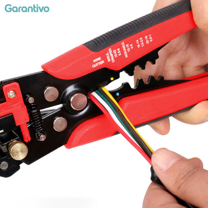 Pelacables automático multifuncional con función de corte y prensado