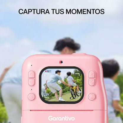 Cámara instantánea portátil para capturar e imprimir tus recuerdos (Full HD 1080P)
