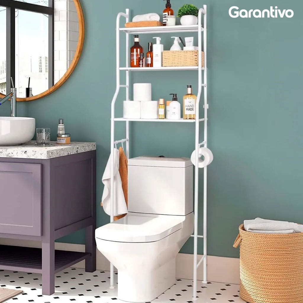 Estantería organizadora multifuncional para baño y lavadora