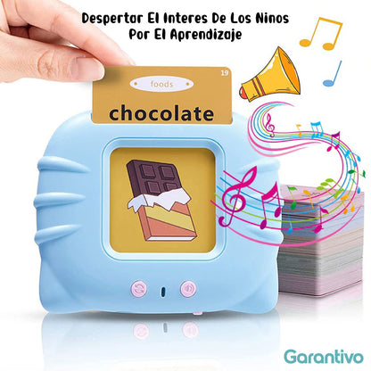 Lector De Tarjetas Educativo De Audio Para Niños Para Mejorar El Lenguaje Y La Memoria